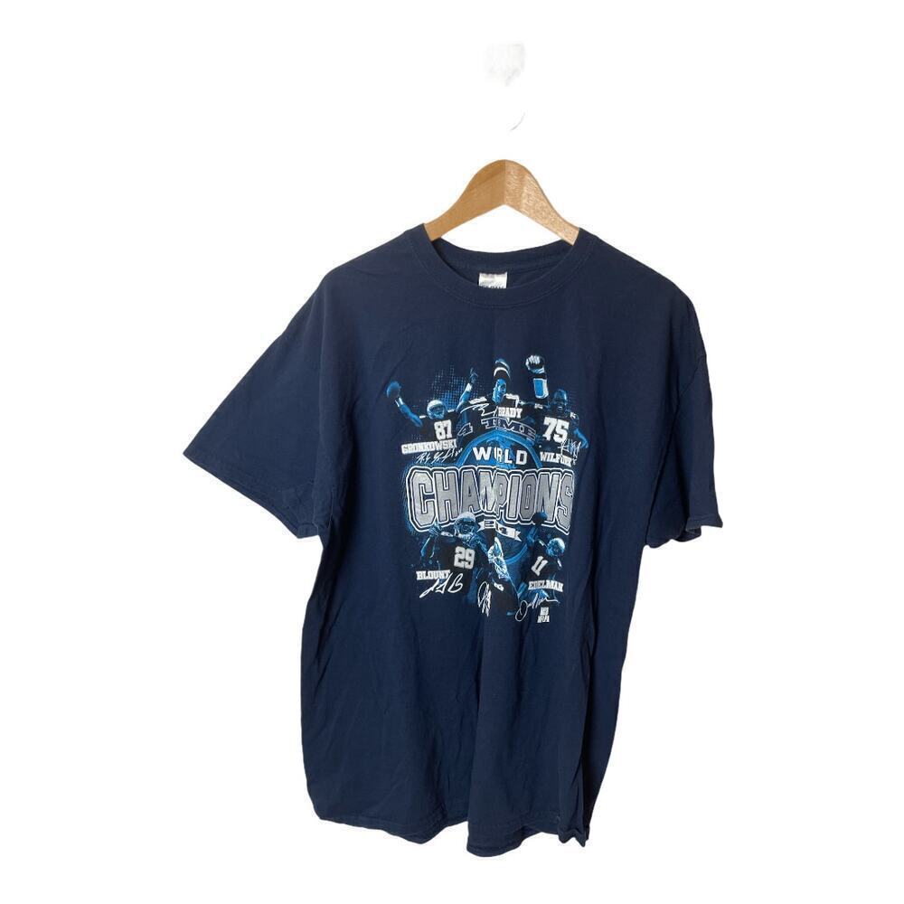 NFLPA World Champions 2014 Graphic Tee Shirt Navy